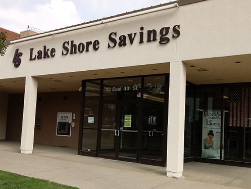 Jamestown Lake Shore Savings Bank Location
